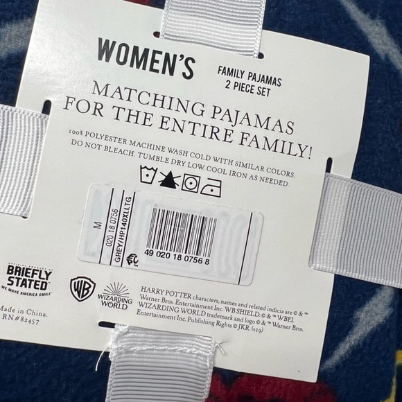 Harry Potter Mischief Managed Pajamas Size Medium - Picture 4 of 4